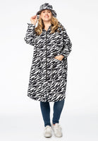 Wide raincoat ZEBRA - black - #2