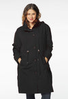 Raincoat waiststring - Zwart