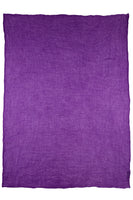 Shawl crispy wool purple - purple  - #3