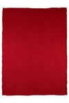 Shawl crispy wool red - red - #3
