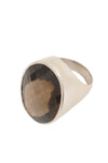 Ring Smokey Quartz - brown