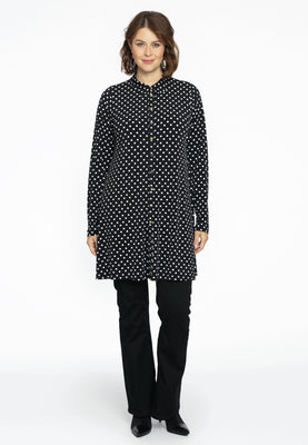 Blouse DOTS - black  - #2