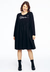 Sweater dress SHINE - black - #2