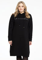 Dress hooded LA BOHÈME - black - #1