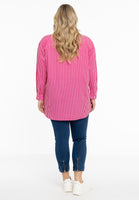 Blouse buttoned EQUAL STRIPE - pink - #3