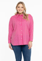 Blouse buttoned EQUAL STRIPE - pink - #1