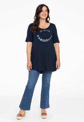 T-shirt flare PARISIENNE - blue - #2