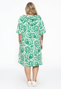 Tunic hoodie MYKONOS - green - #3