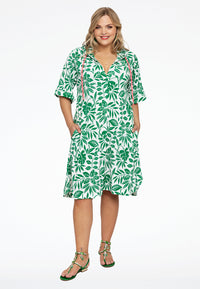Tunic hoodie MYKONOS - green - #2