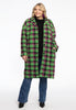 Coat boucle CHECK - green - #2