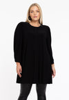 Tunic Wide Bottom Puff Sleeve DOLCE - black 