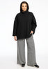 Pullover wide COZY - black - #2