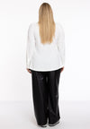 Wide Leg Trousers FAUX - black