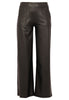 Wide Leg Trousers FAUX - black  - #3