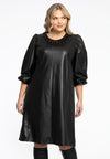 Dress Silver Studs FAUX - black