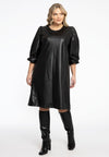 Dress Silver Studs FAUX - black