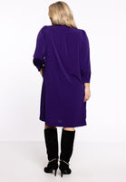 Dress Puff Sleeve DOLCE - purple  - #3