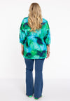 Tunic V-neck ACQUA - green - #3