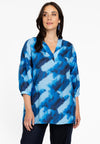 Tunic V-neck SKY - blue