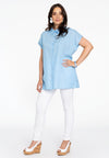 Blouse sleeveless - light blue