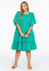 Dress flounces SOFT COTTON - green - #2