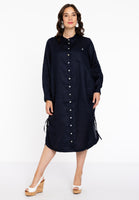 Blouse dress LINEN - blue - #2