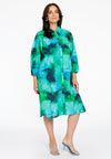 Blouse dress ACQUA - green
