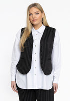 Gilet PINSTRIPE - black - #1