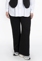 Trousers waistband PINSTRIPE - black  - #1