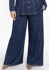 Trousers loose DENIM DOLCE - blue