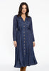 Dress long DENIM DOLCE - blue