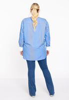 Blouse buttoned RIGHE - indigo - #3