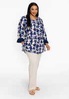 Tunic Flare TESSA - blue - #2