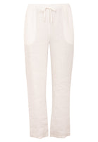 Trousers LINEN - white  - #1