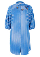 Dress shirt RIGHE - indigo - #4