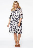 Dress-blouse BIRDS - white - #2