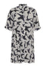 Dress-blouse BIRDS - white  - #4