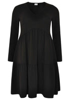 Dress frill ORGANIC COTTON - black - #4