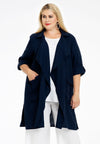 Blouse-jacket LINEN - blue