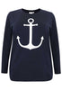 Sweater anchor - blue - #4