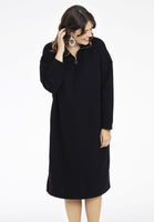 Sweater dress - black  - #1