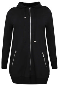 Hooded cardigan Laissez Faire - black - #4