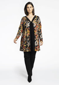 Tunic pleated GRAPHIC - black - #2