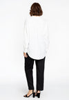 Blouse oversized LINEN - white - #3