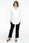 Blouse oversized LINEN - white - #2