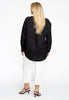 Blouse oversized LINEN - black - #3