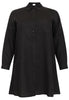 Blouse pockets LINEN - black  - #3