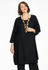 Tunic LINEN - black