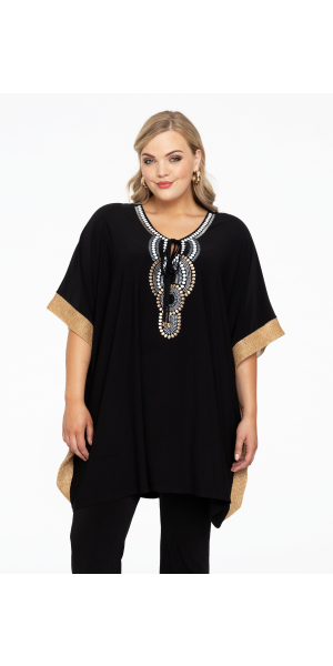 Yoek | Kaftan met studs DOLCE