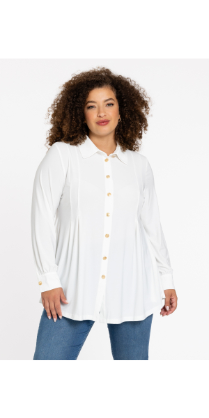 Yoek | Blouse plooien DOLCE